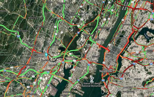 谷歌地图更新-优先考虑环保路线和自行车